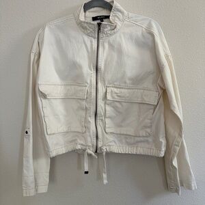 Mine Women's Utility Jacket in Cream